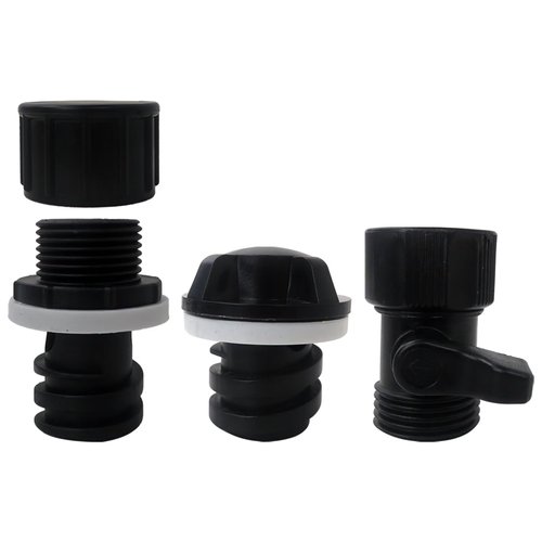 Qblahip Upgraded 1x Big Cooler Drain Plug, 1x Small Cooler Drain Plug, 1x Shut-Off Valve Replacement Compatible for YETI Tundra Cooler/Roadie Cooler/Tank Cooler, 3/4” Convenient On/Off Valve