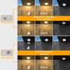 TOOWELL Motion Sensor Light Indoor Battery Operated,80 LED Wireless Ceiling Light Battery Powered Lights for Closet Shower Pantry Stair Hallway Shed Garage Basement Bathroom Wall,400LM,Soft White