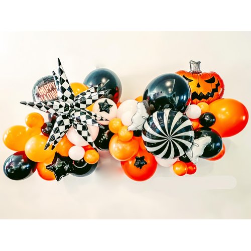 2 * 12PCS Black White Checkered Explosion Pointed Star Foil Balloons/4D Checkered Racing Balloons/Race Car Birthday Party Supplies/Las Vegas Casino Party/Father's Day Boys Birthday Party/Alice Theme