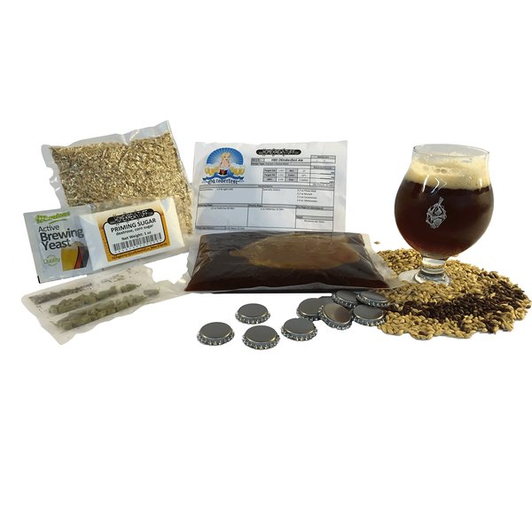 HomeBrewStuff 1 Gallon Table Top Nano-Brew Speakeasy American Cream Ale (Partial Mash) Recipe Kit (With HBS Booster)