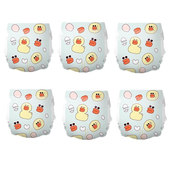 Reborn Baby Dolls Diapers for 18-24 inch Newborn Doll- 6-Piece Pack