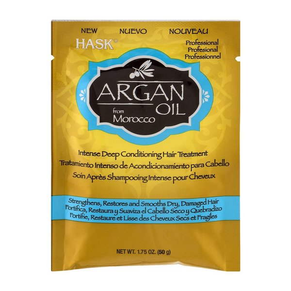 Hask Argan Oil From Morocco Repairing Deep Conditioner, Hair Treatment 1.75 oz (Pack of 4)