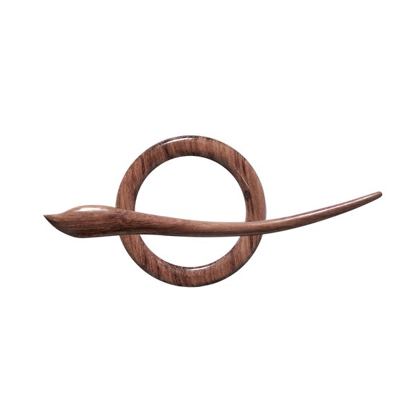 Marycrafts Wooden Hair Barrette, Shawl Pin, Hair Pin, Hair Stick, Accessory Handmade Retro Vintage
