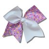 Cheer bows White Ice cream sprinkles Hair Bow