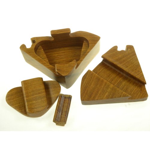 The Handcrafted Superman Wood Puzzle Box