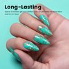 RARJSM Turquoise Blue Gel Nail Polish Turquoise Gel Nail Polish 1PCS 15ML Long Lasting Gel Nail Polish Soak off U V Curing Required Nail Art French Manicure Salon DIY at Home