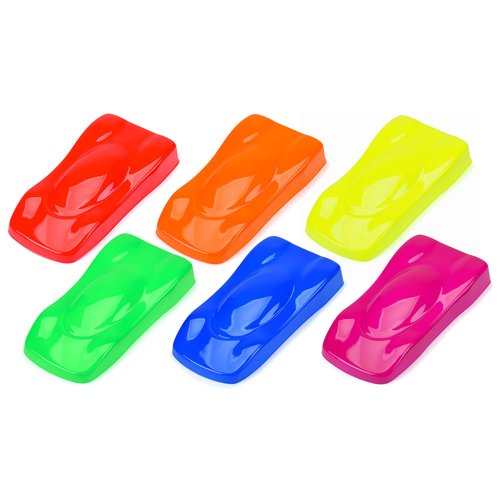 Pro-Line Racing RC Body Paint Fluorescent Color 6 Pack PRO632303 Car Paint