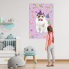 T-Antrix Pin The Hat on The Cat Party Games -Cat Themed Birthday Games for Girls with 21'' x 28'' Poster, Resuable Hats Stickers Carnival Party Supplies Kids Birthday Party Favor Sets