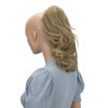 CAISHA 14" Wavy Clip On Ponytail With Butterfly Clip Hairpiece Heat-resistant Synthetic Fibres Natural Blonde H104