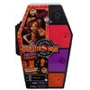 Monster High Skulltimate Secrets Neon Frights Doll & Accessories, Toralei Stripe with Dress-Up Locker & 19+ Surprises