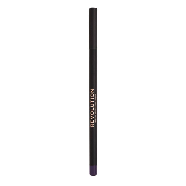 Makeup Revolution Eyeliner Pencil, Highly Pigmented, Create Smokey Eye Looks, Vegan & Cruelty-Free, Black, 1.3g