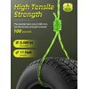YWTESCH Trimmer String for Ryobi One Plus+ AC80RL3,11 FT/0.080-Inch，Spool Replacement Compatible with Ryobi 18v, 24v, and 40v Cordless Trimmers (12 Pack Trimmer Line & 3 Pack Trimmer Cap)