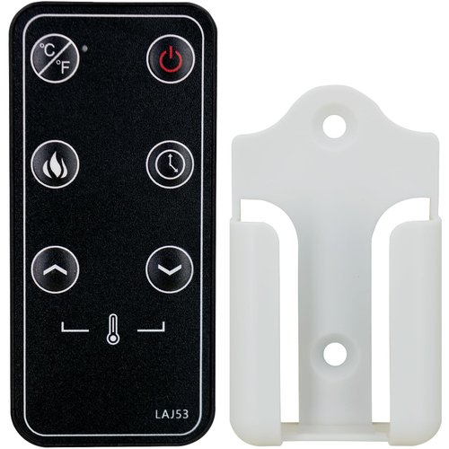 Replacement Remote Control for Covenant Electric Fireplace W914-18D W914-26D W914-30D W914-36D W914-40D W914-48D W914-18FT W914-26FT W914-30FT W914-36FT W914-40FT W914-48FT,with Wall Mounting Bracket