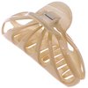 Camila Paris CP3054 French Hair Clip for Women Thick Hair for Long Curly Wavy Hair, Beige, Girls Hair Claw Clips Fashion Styling Hair Accessories for Women, Strong Hold No Slip Grip, Made in France