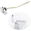 OULII Toilet Flush Lever Handle Universal Toilet Handle Replacement Compatible for Toilet Tank (Side Mount)