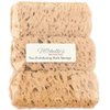 Michelle's Melting Pot Foam Bath Sponge Shower Sponge 3 Count (Tan Exfoliating)