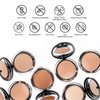 bellapierre Compact Mineral Foundation SPF 15 | Vegan & Cruelty Free | Full Coverage | Hypoallergenic & Safe for All Skin Types | Oil & Talc Free - 0.35 Oz - Cinnamon
