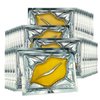 Jakuva 30PCS Gold Gel Collagen Lip Mask,Crystal Moisturizing Lip Plumper Patches for Anti Wrinkle,Anti Chapped,Hydrates Lips(Gold)