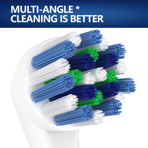 Electric Toothbrush Across Action Replacement Brush Heads for Oral B, Professional Cross Toothbrush Replacement Brush Heads Compatible with Oral B Electric Toothbrush, 8 Packs