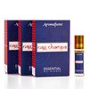 Aromafume Nag Champa Essential Oil Roll-On Blend 3 x 6ml / 3 x 0.2 Fl Oz | Made with Sandalwood, Jasmine, Ylang Ylang & Champa flower extracts | Ideal for meditation & rituals | Pure Oil