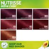 Garnier Hair Color Nutrisse Ultra Color Nourishing Creme, BR3 Intense Burgundy (Lotus Berry) Red Permanent Hair Dye, 1 Count (Packaging May Vary)