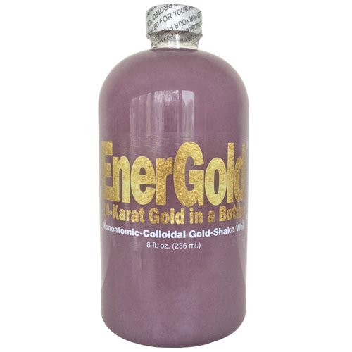 EnerGold® World's ONLY Pure-Gold-Based ORMUS Deep-Purple Manna Monoatomic-Colloidal Gold - with Platinum, Copper