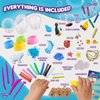 ToyUnited Make Your Own Water Globe - Snow Water Stem Projects DIY Activities Glitters Supplies Perfect Arts & Crafts Clay for Girls Boys Kids Ages 4-6 4-8 6-8 8-12+ Years Old Christmas Holiday Games