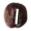 French Amie Ivory Cream 16 Teeth Handmade Medium Celluloid Acetate Side Hair Comb