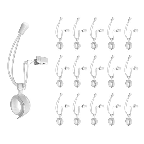 LimoStudio [16 Pack] Backdrop Elastic String Holder Clip, Length Adjustable, Background Paper Canvas Fabric, Wrinkle Remove, Tightening, AGG3365