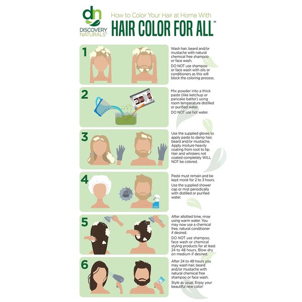 Red Henna Hair Color For All Kit | 100% All Natural Hair Dye & Beard Dye Powder (Wine Dark Red) Organic, Herbal & Vegan Chemical & Cruelty Free Permanent Gray Coverage & Tinting