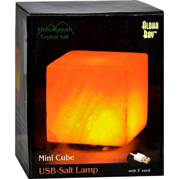 Himalayan Salt Cube Lamp