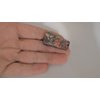 Generic Pink purple abalone shell effect multi-color marbled alligator hair clip