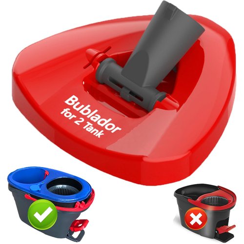 Spin Mop Base Compatible with O-Cedar RinseClean 2 Tank,Spin Mop Replacement Head Cover for Ocedar Mop Attachment Parts, Easy to Replace