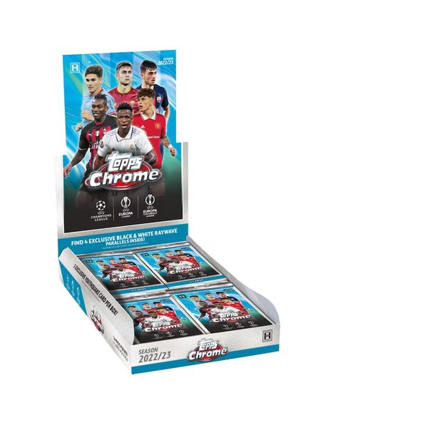 2022/23 Topps Chrome UEFA Club Competitions Soccer Lite Box