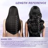 Halo Hair Extensions Real Human Hair Invisible Wire Hair Extensions with Transparent Wire Adjustable Size Removable Secure Clips in Straight Secret Hairpiece（80g,16Inch Dark Brown to Chestnut Brown）