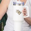 Desert Cactus UCF University of Central Florida Knights Large Insulated Stainless Steel Handle Lid Straw Reusable Double Walled Cup Hot Cold Drinkware Laser Etched (40oz Ounce Rally Tumbler Design B)