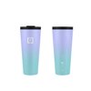 IRON °FLASK Classic Tumbler 2.0-2 Lids (Straw/Flip), Vacuum Insulated Stainless Steel Water Bottle, Double Walled, Drinking cup, Thermo Travel Mug - Cotton Candy, 32 Oz