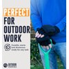 OutdoorEssentials Fingerless Winter Gloves Convertible Mittens for Men & Women - Warm Knit Flip Top Wool Mitten Gloves