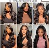 OCTSUN 24" Body Wave Lace Front Wigs Human Hair Pre Plucked Glueless Wigs Human Hair 180% Density 13x4 HD Lace Body Wave Human Hair Wig Brazilian Human Virgin Hair Lace Frontal Wigs for Women
