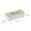Maryton Mini Nail Buffer Blocks, Disposable Nail Shine Buffers Kit - Green Side for Buffing, White Side for Shinning, 36 Count