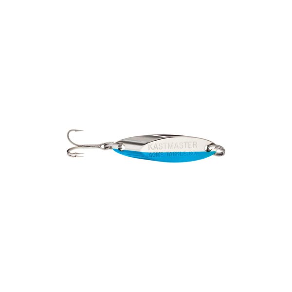 Acme Kastmaster Fishing Lure, Chrome/Neon Blue, 2 oz.