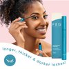 FEG Accelerating Mascara with Growth Serum | Eyelash Growth Mascara with Natural Ingredients to Lengthen, Thicken, Curl, and Darken Your Lashes | Lengthens and Defines Eyelashes | 6 mL | Single Pack