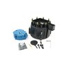 Pertronix D4000 Flame-Thrower Black HEI Distributor Cap and Rotor Kit