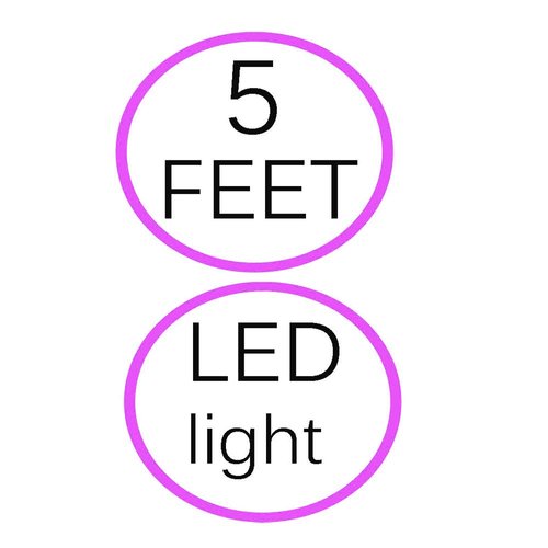 POWE-Tech AC/DC Adapter for Vintage Epilady ME 800-10 Coil Epilator Hair Remover ME800-10, 5 Feet, LED Light