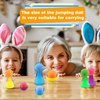 Cagemoga 30 Pieces Jumping Spring Toys Colorful Jumping Emoji Popper Spring Launchers Toy Creative Cute Bouncing Dolls Spring Launchers Bouncy Ball for Kids Playing Gifts Party Favors, Random Color