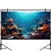 Aquarium Background Under The Sea Coral Reef Fish Tank Background Deep Ocean Aquatic Plants Sunray Terrarium Backgrounds Underwater Tropical Soft Coral Reef Fish Tank Backgrounds Decor 30x12in