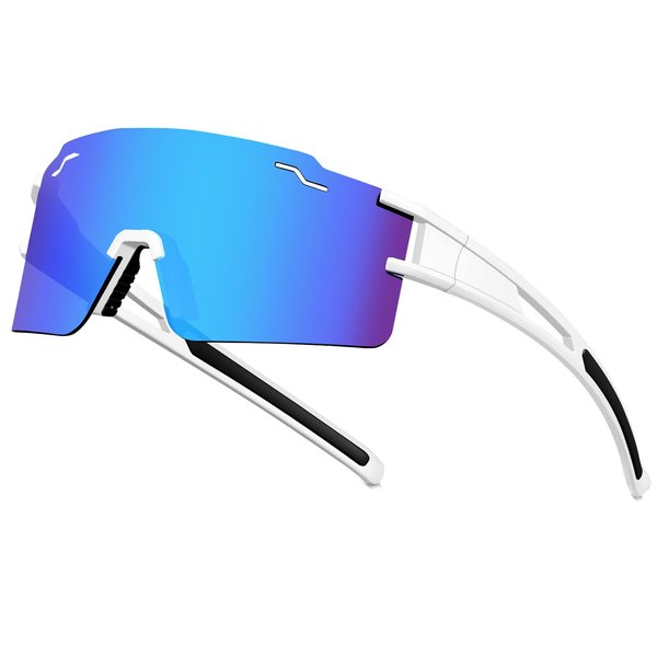 Polarized Sports Sunglasses For Man women,Youth Baseball Sunglasses, UV400 Protection TR90 Frame Running Cycling Glasses