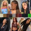 Marley Twist Braiding Hair Afro Twist Hair Natural Springy Afro Twist Hair for Faux Locs Spring Twist Hair Kinky Braiding Hair Extensions for Women. (2#, 14Inch(Pack of 3))