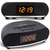Memorex MX-CR160 Bluetooth Clock Radio with USB Charging | FM PLL Radio with 20 Presets, Dual Alarm, Snooze, Sleep Timer, 0.9” LED Display, Battery Backup | Digital Alarm Clock with Wireless Streaming