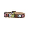 Up Country DNTCQ2W Donuts Pet Collar - Small Wide